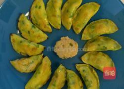 三文鱼蛋皮煎饺的做法图解6