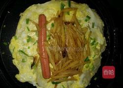 火腿鸡蛋煎饼的做法图解11