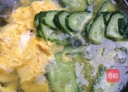 黄瓜鸡蛋汤的做法图解7