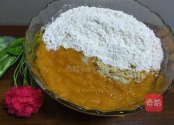 绿豆泥南瓜饼的做法图解4