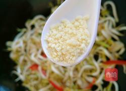 家常炒豆芽的做法图解7