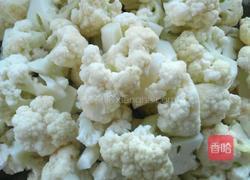 菜花西红柿的做法图解2