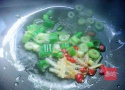 火腿炒青菜的做法图解5