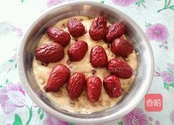 玉米面红枣发糕的做法图解7