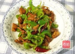 尖椒炒肥肠的做法图解9