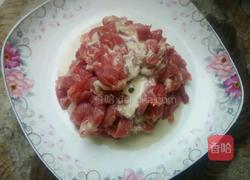 青椒茭白肉丝的做法图解6