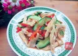 红油腐竹的做法图解13