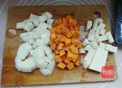 雪梨山药金瓜羹的做法图解1