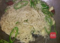 青椒金针菇的做法图解4