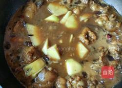 土豆豆角炖鸡块的做法图解6