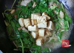 小白菜猪肉豆腐汤的做法图解5