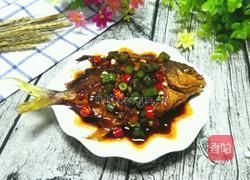 红烧茄汁鲳鱼的做法图解6