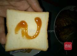 煎面包片的做法图解2