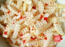 酸辣萝卜的做法图解3