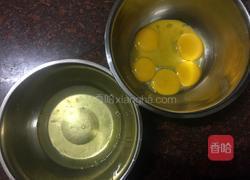 抹茶戚风蛋糕~八寸的做法图解2