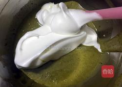 抹茶戚风蛋糕~八寸的做法图解14