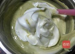 抹茶戚风蛋糕~八寸的做法图解16