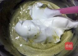 抹茶戚风蛋糕~八寸的做法图解15