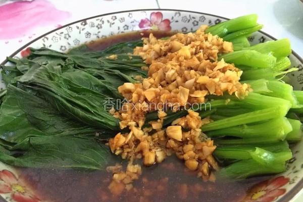 白灼菜心