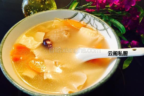 红萝卜薏仁腐竹排骨汤