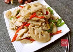 辣椒炒藕片的做法图解9