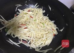 清炒茭白丝的做法图解4