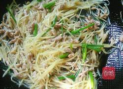 土豆丝炒肉的做法图解11