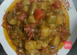 肉丁炒茄子的做法图解5
