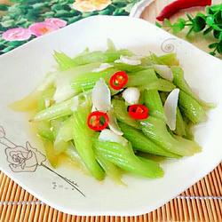 西芹百合的做法[图]
