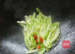 西芹百合的做法图解6