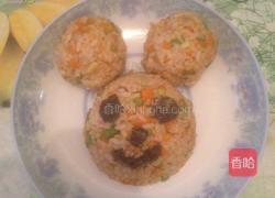 彩蔬饭团的做法图解5