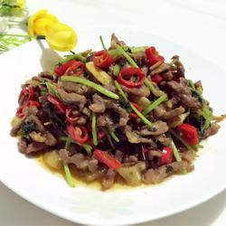 小炒牛肉丝的做法[图]