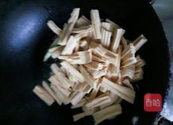 清炒腐竹的做法图解5