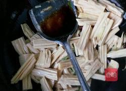 清炒腐竹的做法图解6