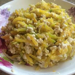 南瓜豆腐的做法[图]