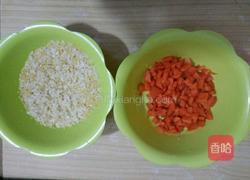 胡萝卜米糊的做法图解2