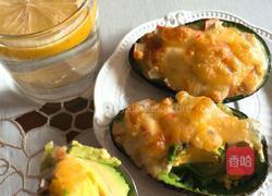 芝士牛油果烤鸡蛋的做法图解7