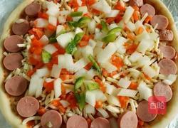 培根火腿披萨的做法图解9