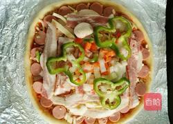 培根火腿披萨的做法图解12