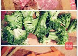 西蓝花瘦肉粥的做法图解1