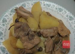 土豆炖排骨的做法图解4