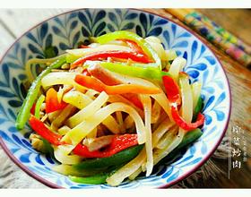 榨菜炒肉[图]