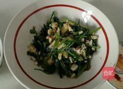 鸡蛋炒菠菜的做法图解5