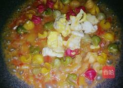 番茄鸡蛋海螺面的做法图解9