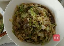 炝炒圆白菜的做法图解5