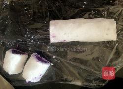 水晶紫薯牛奶卷的做法图解6
