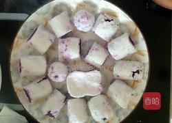 水晶紫薯牛奶卷的做法图解7