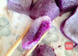 水晶紫薯牛奶卷的做法图解10