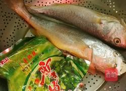 雪菜黄鱼汤的做法图解1