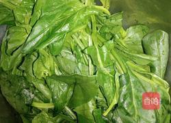 菠菜土豆丝儿甩袖汤的做法图解1